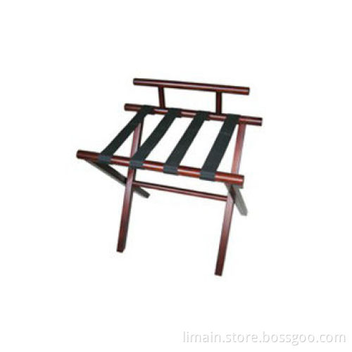 Wooden Luggage Rack with Foldable and Stable Features